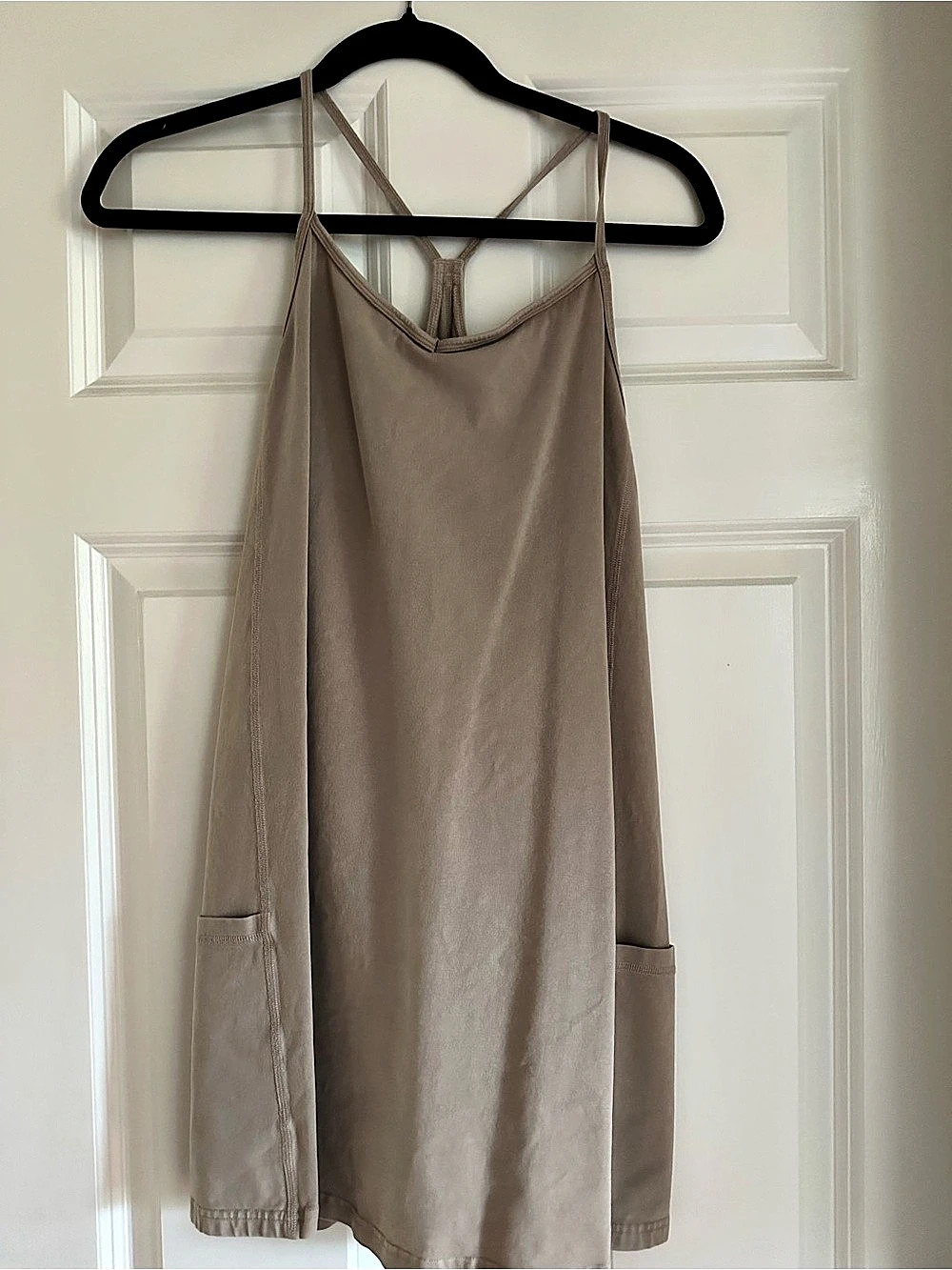 Free People Maxi Slip Dress in Brown Size Small Like New
